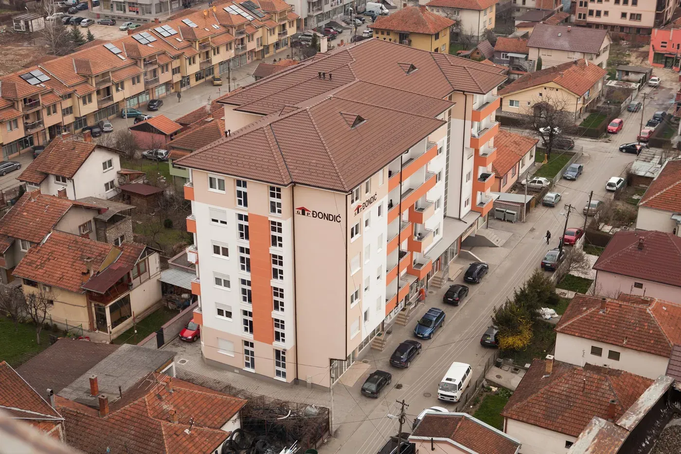 Residential and commercial building Autobuska in Novi Pazar