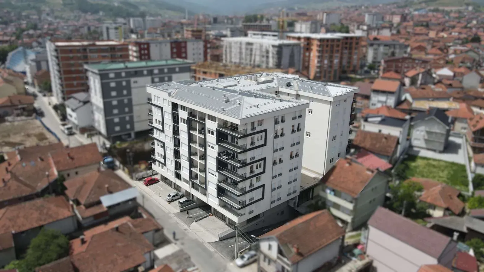 Wohn- und Geschäftshaus in der Oslobođenja-Straße, Novi Pazar