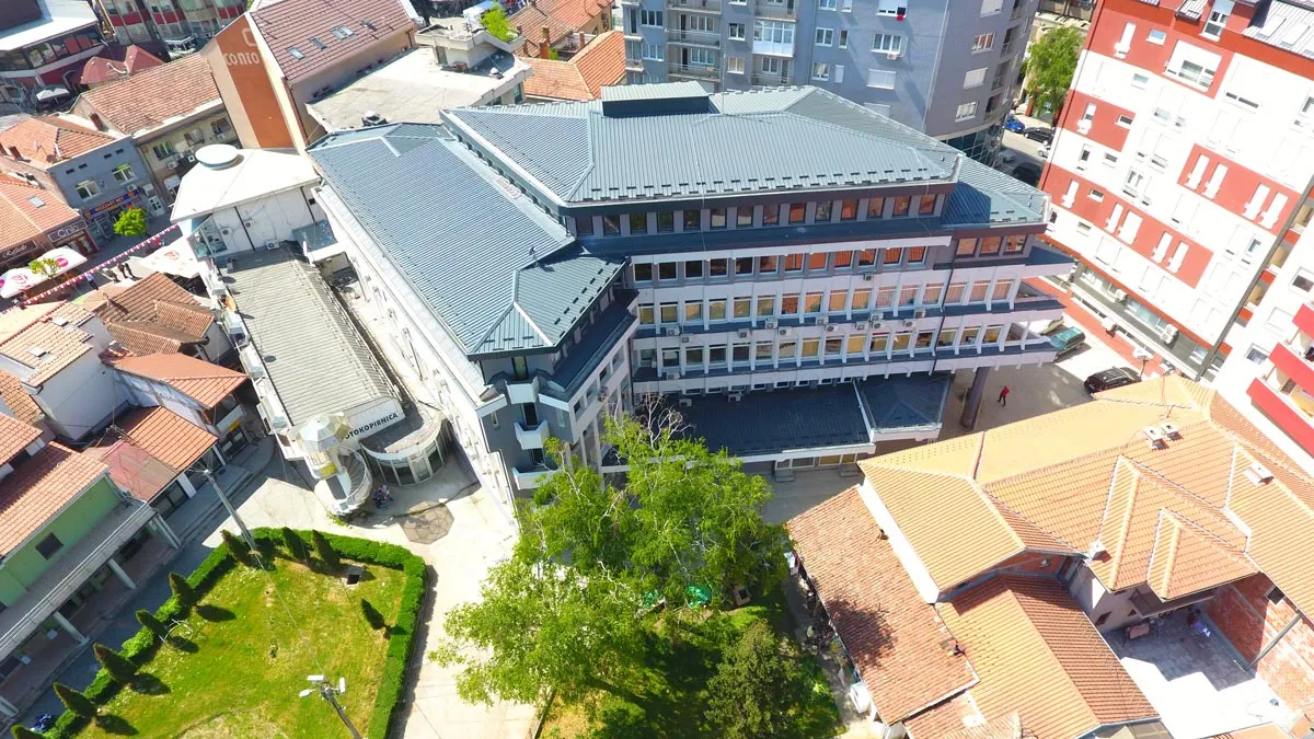 Basic Court building in Novi Pazar after reconstruction