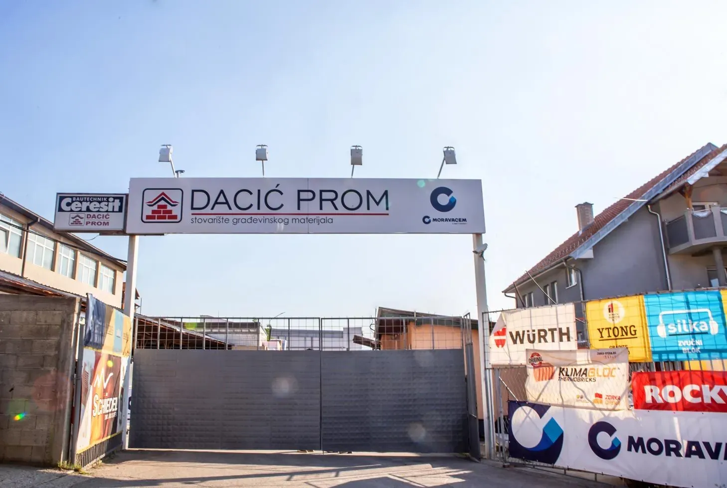 Stovarište Dacić Prom u Novom Pazaru